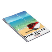 Thurlestone South Devon旅行ポスター ノートブック (右側)