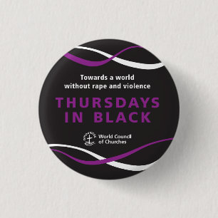 Thursdays in Black Button WCC Version(黒いボタンのWCCバージ 缶バッジ