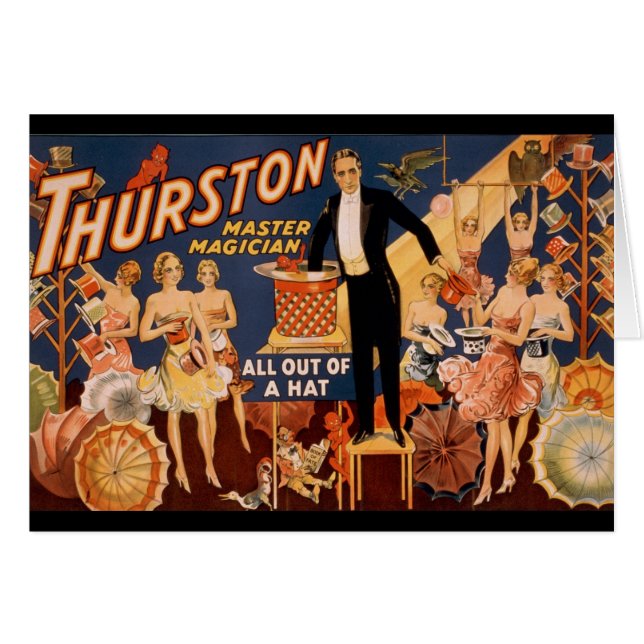 Thurstonのマスターの手品師 (正面横)