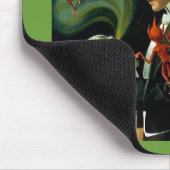 Thurstonの世界の有名な手品師-ヴィンテージ マウスパッド (コーナー)