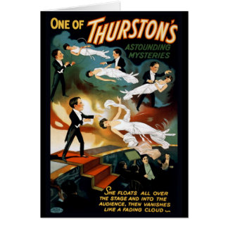 Thurstonの手品師のヴィンテージの劇場ポスター
