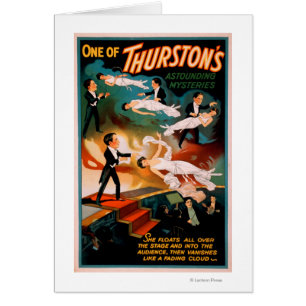 Thurstonの驚異的なミステリー魔法ポスター