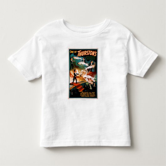 Thurstonの驚異的なミステリー魔法ポスター トドラーTシャツ (正面)