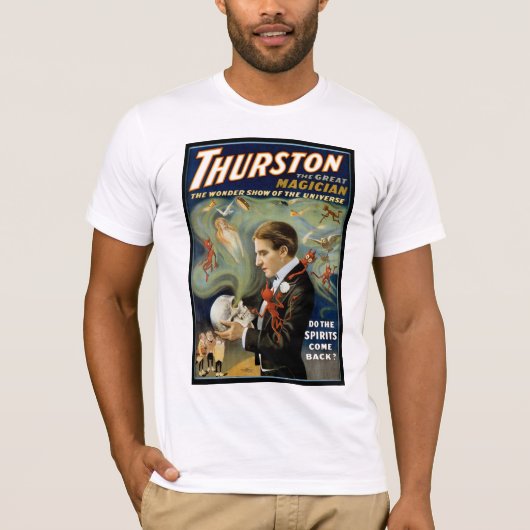Thurstonの~すばらしい手品師 Tシャツ (正面)