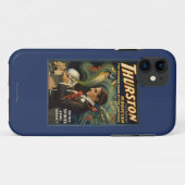 Thurstonスカルを魔法握っているすばらしい手品師 Case-Mate iPhoneケース (裏面(横))