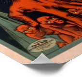 THURSTONマジシャンイリュシオニストVAUDEVILLEポスター ポスター (角)