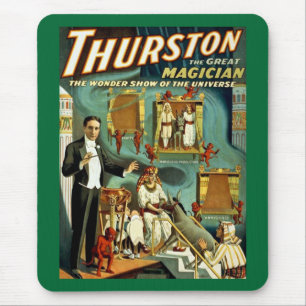 Thurston手品師-驚異ショー マウスパッド