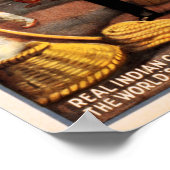 THURSTON有名マジシャンイーストインディアンロープトリック ポスター (角)