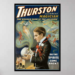 Thurston素晴らしい手品師の~のヴィンテージの魔法の行為 ポスター