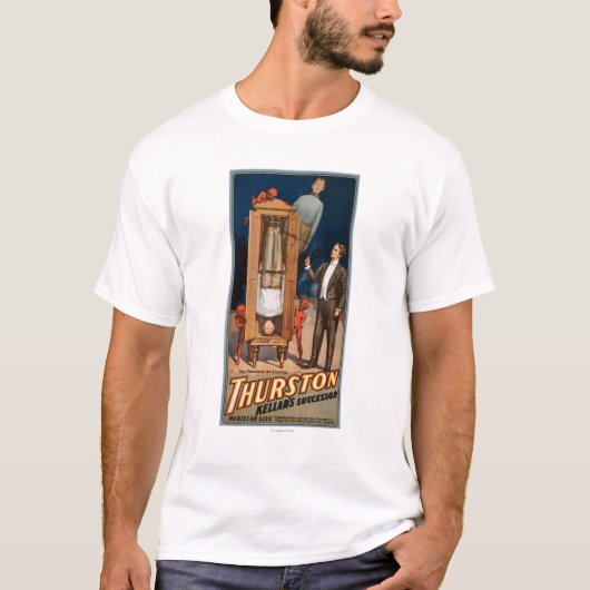 Thurston Kellarの後継者の魔法ポスター Tシャツ (正面)