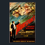 Thurston Magic Show Theater Vintage Poster Advert ポスター<br><div class="desc">All poster images in this store is DIGITALLY RETOUCHED AND ENHANCED! Sharp crisp colors and blemishes removed! Hi Res reproduction vintage magic posters collection. Thurston the magician Poster Advertising.</div>