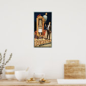 THURSTON Magician The Prisoner of Canton Show ポスター (キッチン)