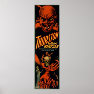 Thurston the great magician ポスター