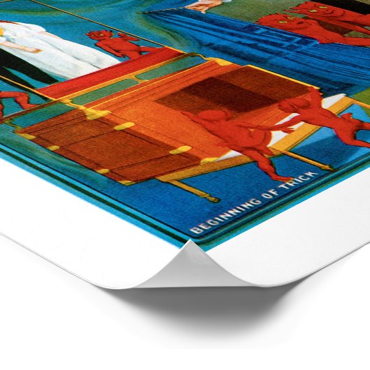 Thurston ~ World's Greatest Magician ポスター (角)