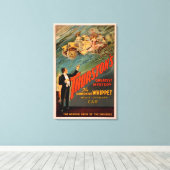 Thurston's Vanishing Wippet Willys-Overland キャンバスプリント (インサイチュ (ウッドフロア))