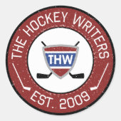 THWスタンプ ラウンドシール (正面)