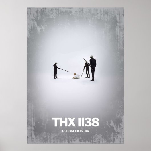 THX 1138 ポスター (正面)
