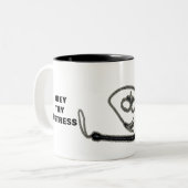 THY主婦に従って下さい ツートーンマグカップ (正面左)