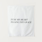 Thy優美を歌うために私のハートを調整して下さい タペストリー (正面)