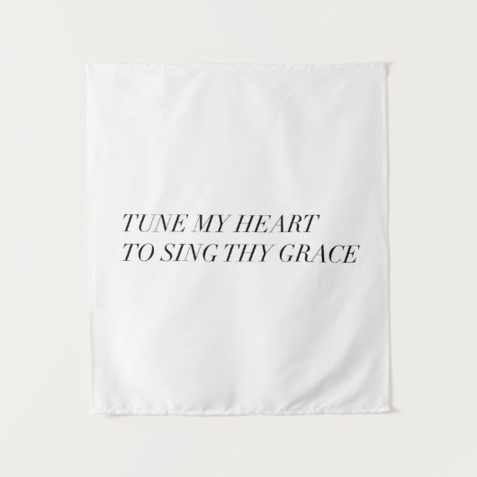 Thy優美を歌うために私のハートを調整して下さい タペストリー (正面)