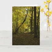 Thy単語は私の足にランプです カード (黄色い花)