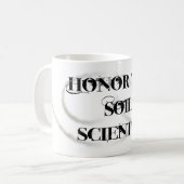 Thy土の科学者に名誉を与えて下さい コーヒーマグカップ (正面左)