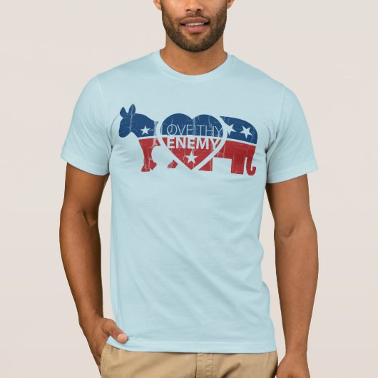 Thy敵を愛して下さい Tシャツ (正面)