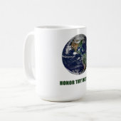 Thy母に名誉を与えて下さい コーヒーマグカップ (正面左)