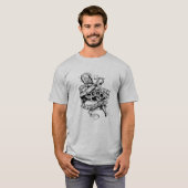 Thy隣を愛して下さい(入れ墨のデザイン) Tシャツ (正面フル)