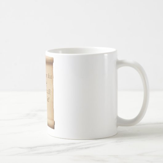thy隣人を愛して下さい コーヒーマグカップ (右)