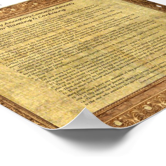 Thy Early Ancestorsコマンド – Plainer Version ポスター (角)