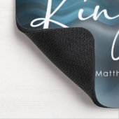 Thy Kingdom 来モダンScript Bible Verse マウスパッド (コーナー)