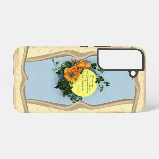 Thy Loving Kindness In The Morning Samsung Galaxyケース (裏面横)