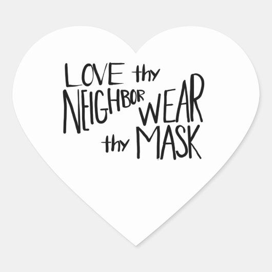 Thy Neighbor衣服 ハートシール (正面)