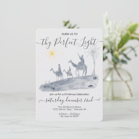 Thy Perfect Light 3キングスクリスマス 招待状 (スタンド正面)