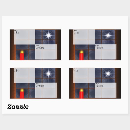 Thy Perfect Light Giftラベル 長方形シール (シート)