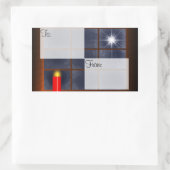 Thy Perfect Light Giftラベル 長方形シール (バッグ)