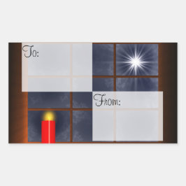 Thy Perfect Light Giftラベル 長方形シール