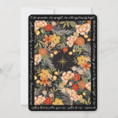 Thy Perfect Light Holidayフォトカードにガイド 招待状 (裏面)