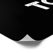 Thymeを岩におもしろいハーブプンダークBG ポスター (角)