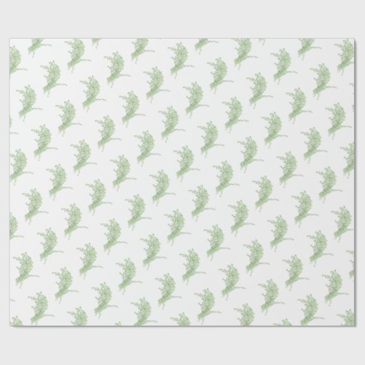 Thyme Drawing ラッピングペーパー (フラット)
