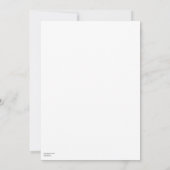 Thyme Drawing 招待状 (裏面)