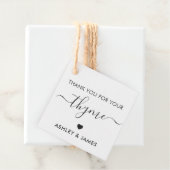 Thyme Giftラベル、ハーブ フェイバータグ (インサイチュ)