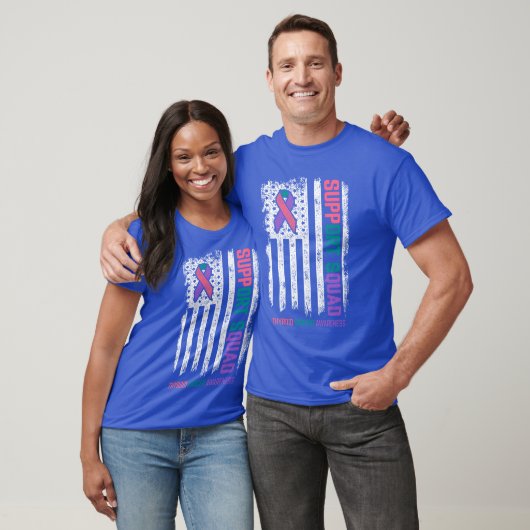 Thyroid Shirts Support Squad Thyroid Awareness Tシャツ (ユニセックス)