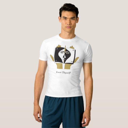 Thyselfを知って下さい! Tシャツ (正面フル)