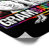 Tiに一致するグラマザウルス恐竜グラムSaurus家族 ポスター (角)