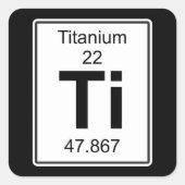 Ti – チタン スクエアシール (正面)