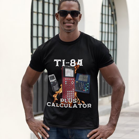 Ti-84 Plus計算おもしろい先生Tシャツ Tシャツ