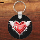 Ti amo（私はあなたを愛している） キーホルダー (正面)