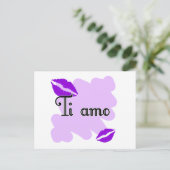 Ti amo – 私はイタリアンあなたを愛している ポストカード (スタンド正面)